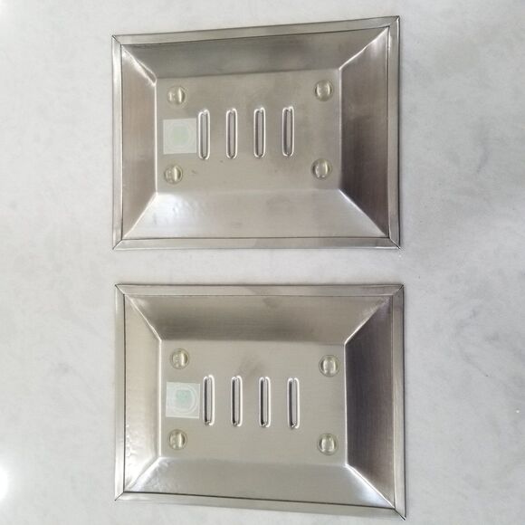 Hammered edge stainless trays made in india new - Picture 3 of 10